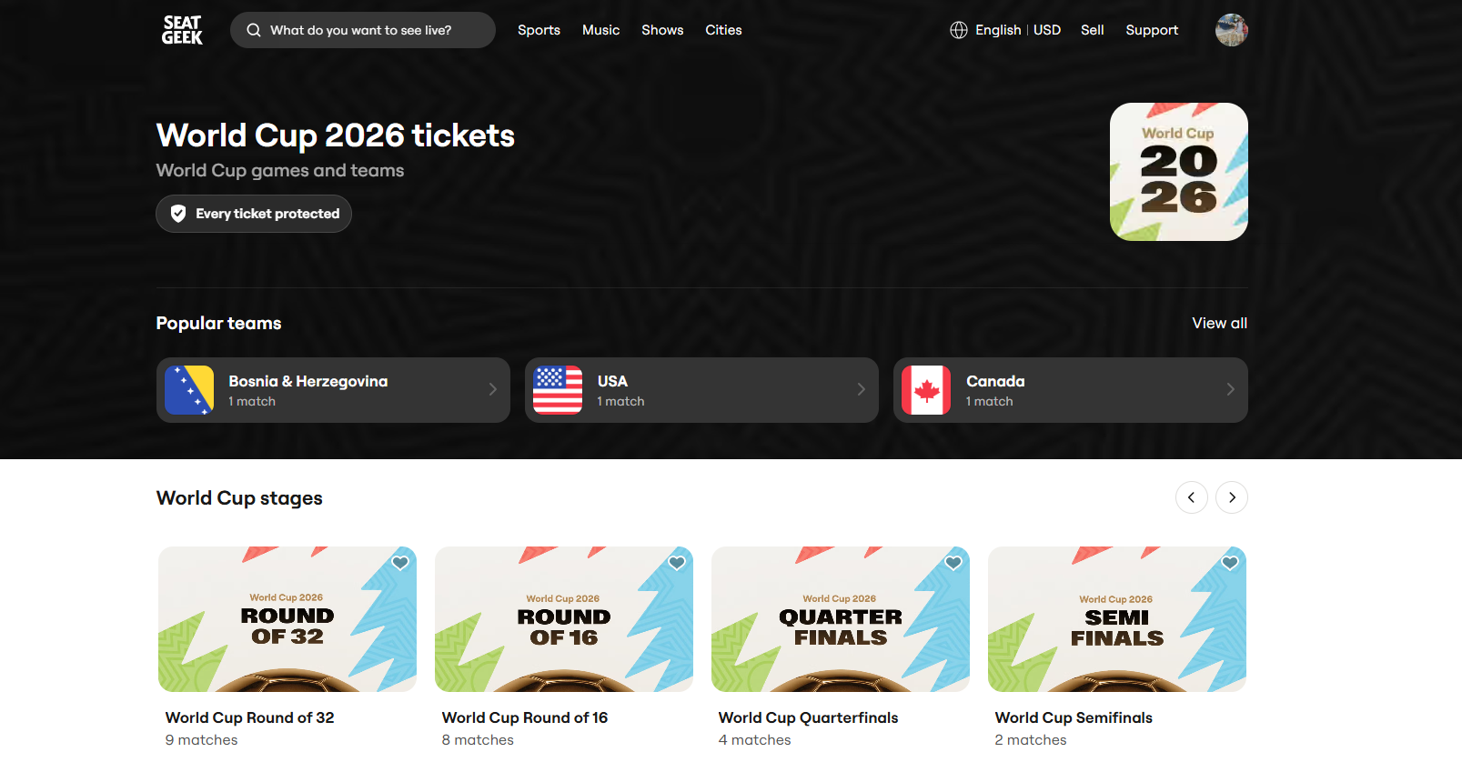 How to Sell World Cup Tickets on SeatGeek